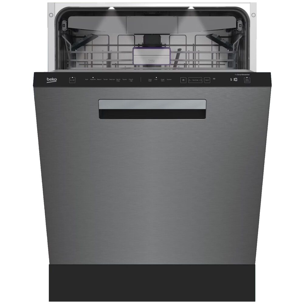 Beko Tall Tub BuiltIn Dishwasher with LED Display in Fingerprint Free
