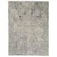 Nourison Rustic Textures Grey and Beige 7"10" x 10"6" Area Rug, , large