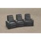 Style Expressions Vertex 3pc triple power Home Theater Seating in Bali Match Spider, , large