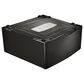LG Sidekick Pedestal Washer in Black Stainless, , large