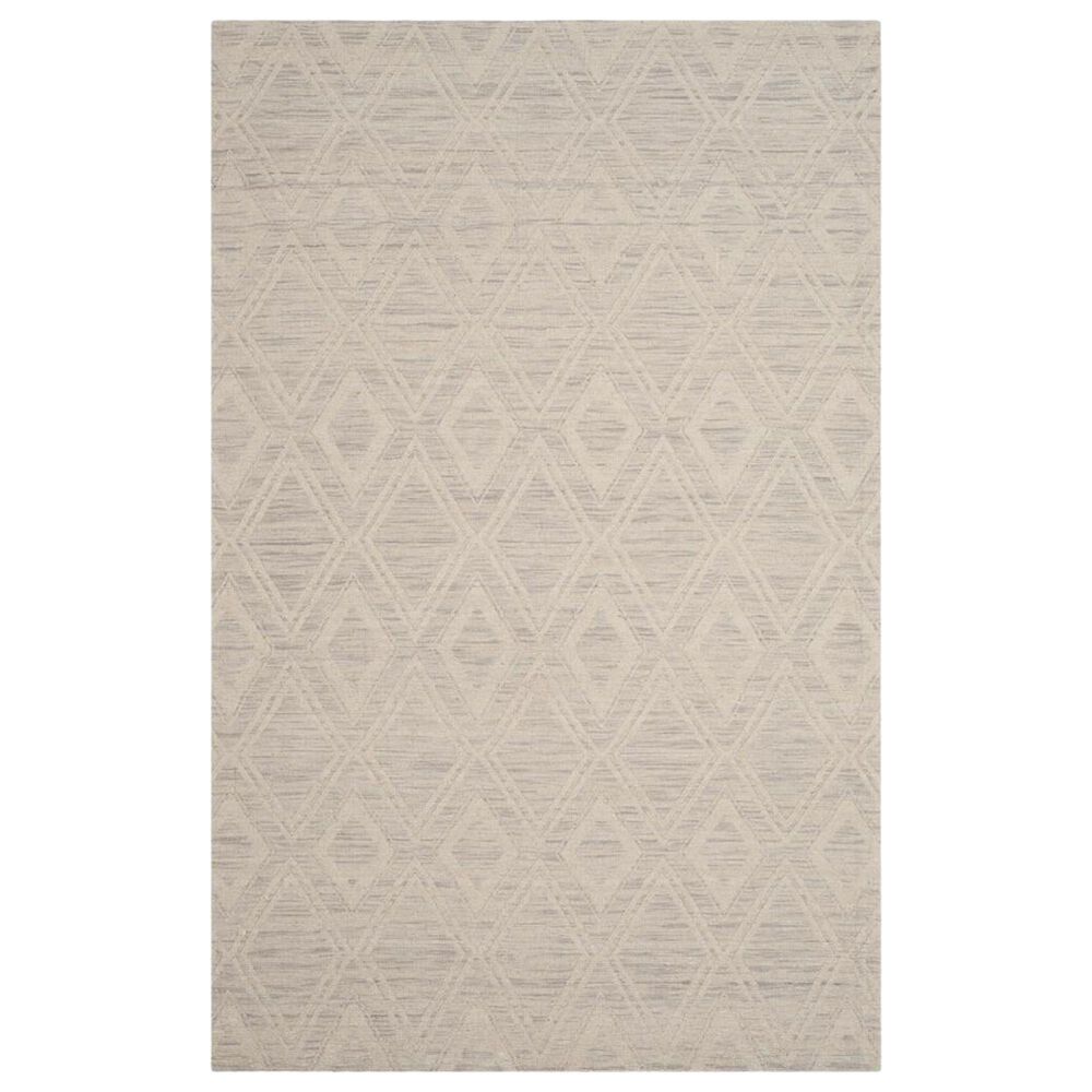 Safavieh Marbella 6" x 9" Silver and Ivory Area Rug, , large