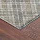 Dalyn Rug Company Soft Essentials Plaid Taupe 8" x 10" Indoor/Outdoor Area Rug, , large