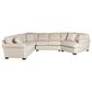 Fulton Home Taylor Collection Sectional in Theo Putty, , large