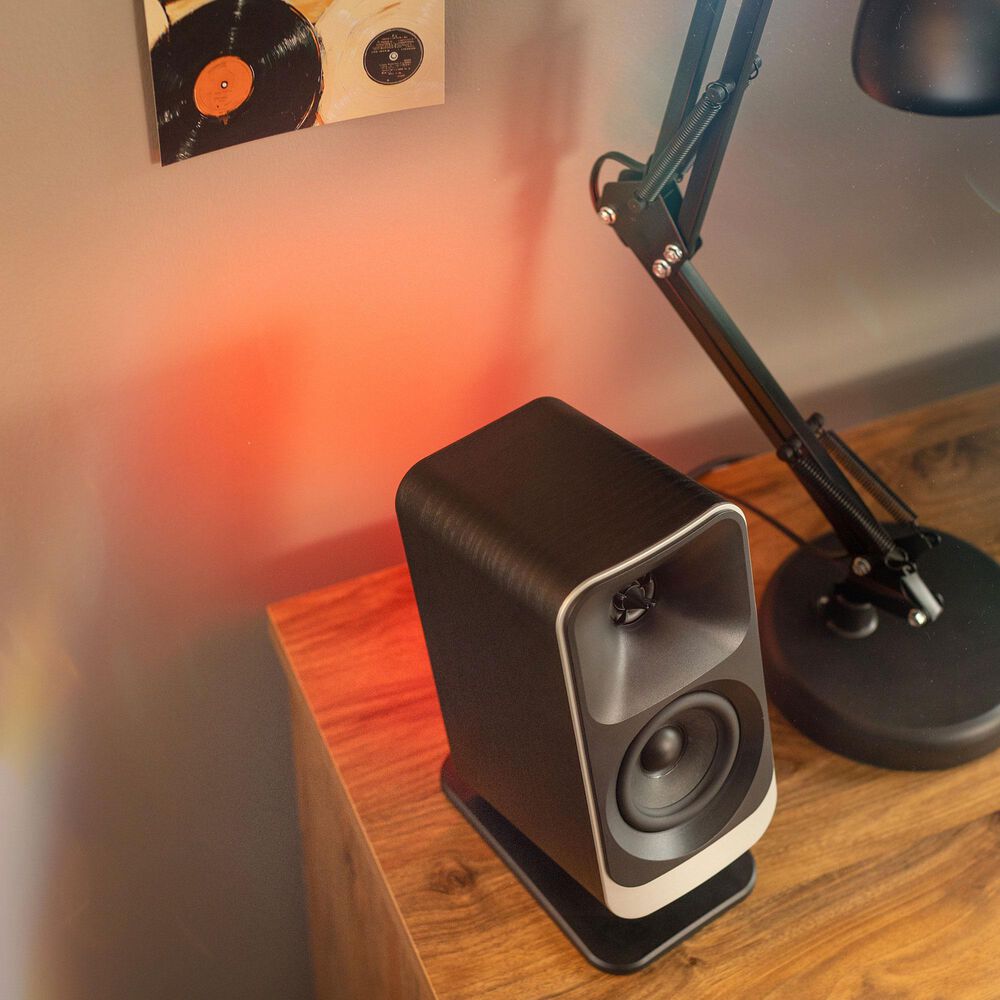 Klipsch ProMedia Lumina Computer Speaker with LED Lighting in Black, , large