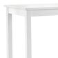 Linon Home Decor Claridge Counter Height Pub Table in Bright White - Table Only, , large