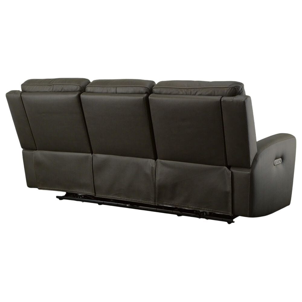 Flexsteel Jarvis Power Reclining Sofa with Headrests in Mica, , large