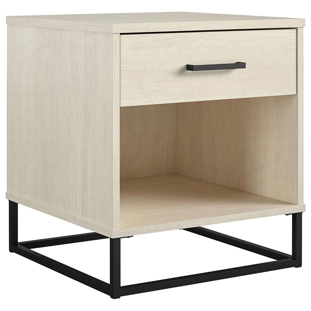 DHP Kelly 1 Drawer Nightstand in Bay Oak, , large