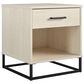 DHP Kelly 1 Drawer Nightstand in Bay Oak, , large