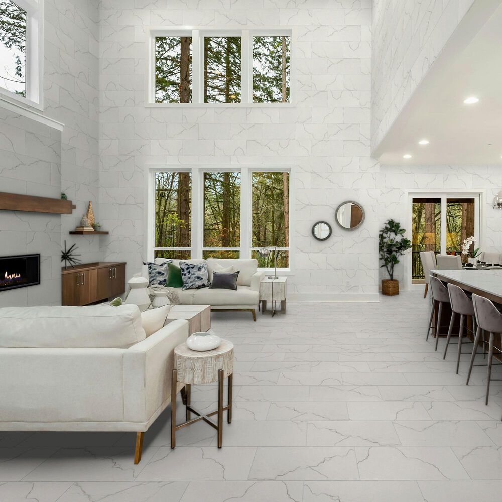 MS International Brighton Grey 12&quot; x 24&quot; Matte Porcelain Tile, , large