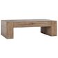 Classic Home Bristol Coffee Table in Cafe Brown, , large