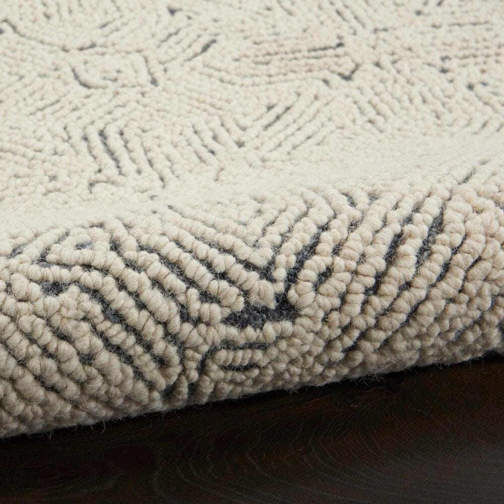 Nourison Colorado 5&#39;3&quot; x 7&#39;3&quot; Ivory and Navy Area Rug, , large