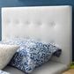Modway Emily Upholstered Vinyl Full Headboard in Black, , large