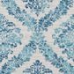 37B Harput Navy, Ivory, Medium Gray and Teal 3"11" x 5"7" Area Rug, , large