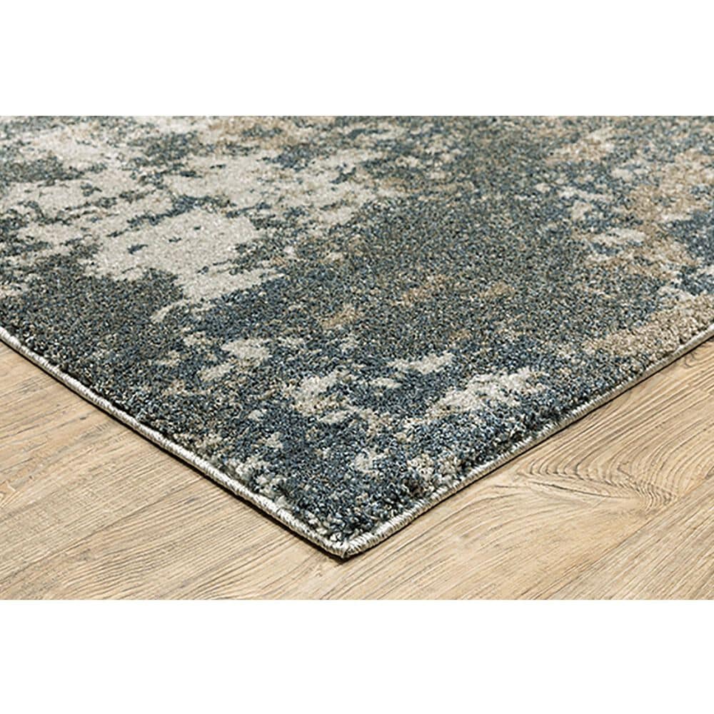 Oriental Weavers Alton 531L9 7&#39;10&quot; x 10&#39;10&quot; Blue and Beige Area Rug, , large