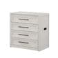 Furniture of America Vanity Set in Antique White with Lighting and Jewelry Tray, , large
