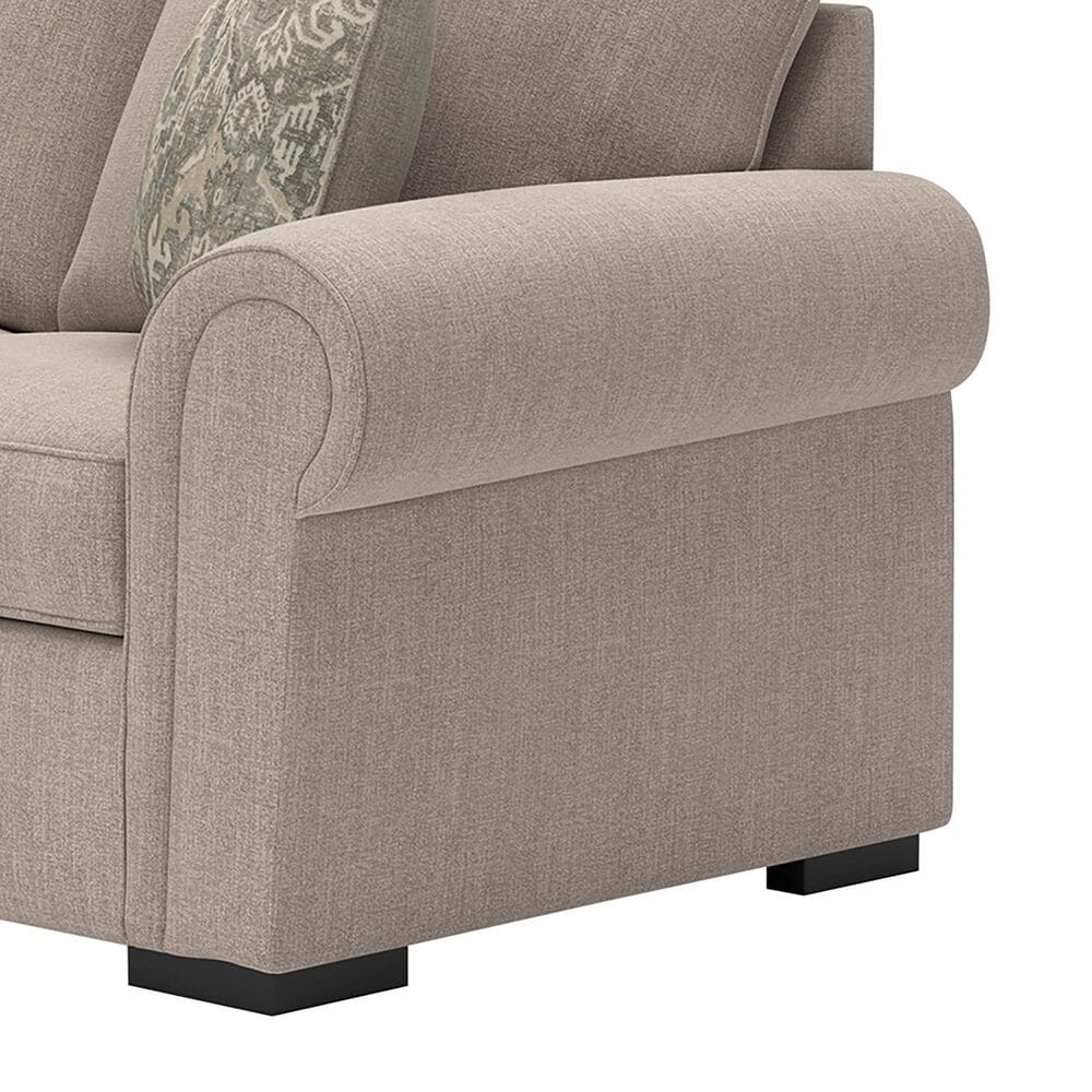 Ashley Sararose Stationary Loveseat in Heather, , large