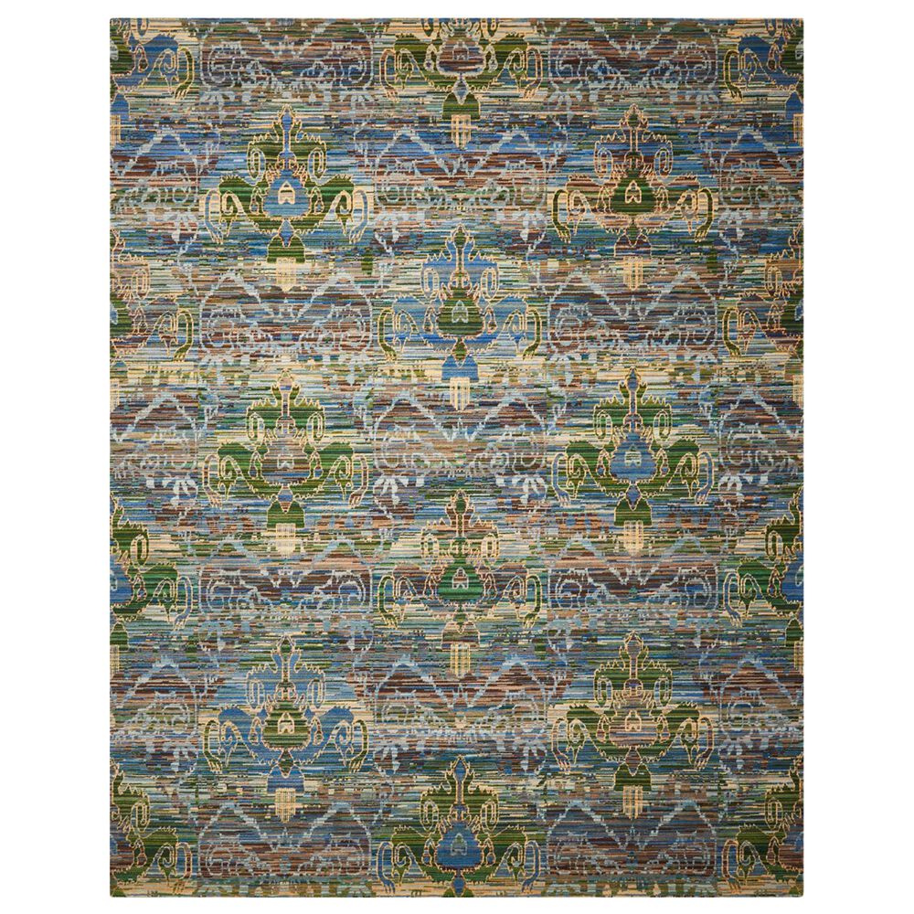 Nourison Rhapsody RH010 9'9" x 13' Seaglass Area Rug, , large
