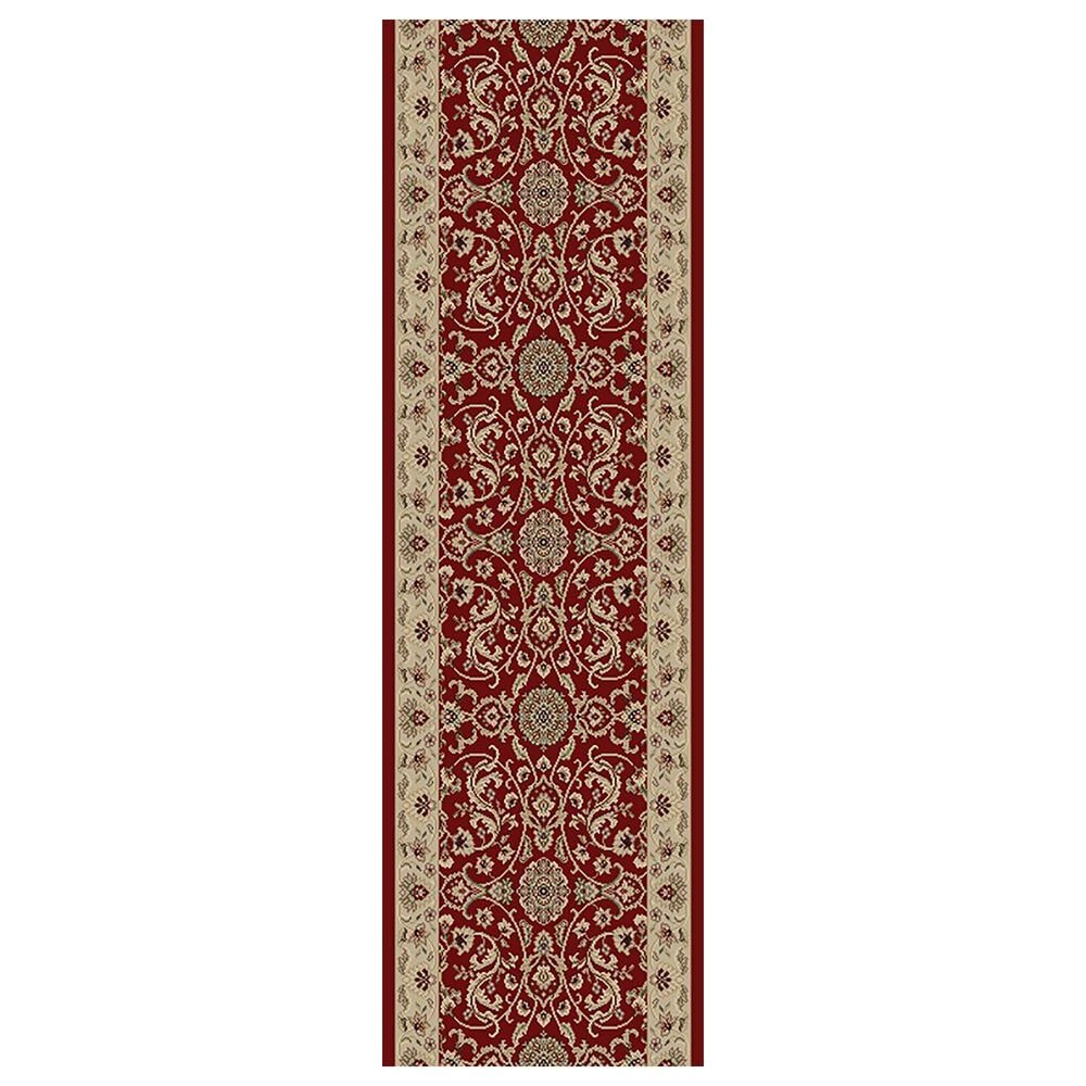 Kane Regalia Runner Carpet in Burgundy Lace, , large