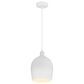 Creative Coop Sienna 1-Light Large Pendant in White, , large