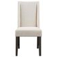 Steve Silver Napa Side Chair with Beige Cushion in Dusky Cedar, , large