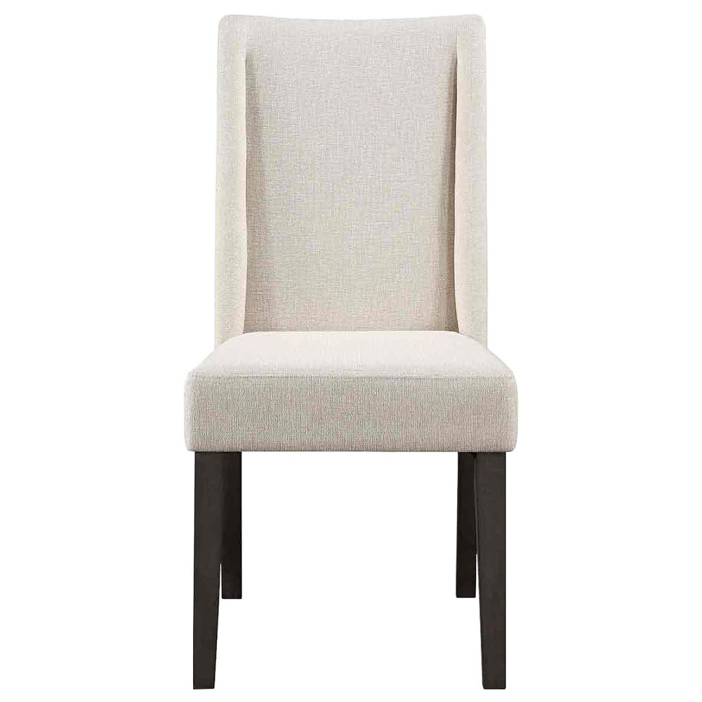 Steve Silver Napa Side Chair with Beige Cushion in Dusky Cedar, , large