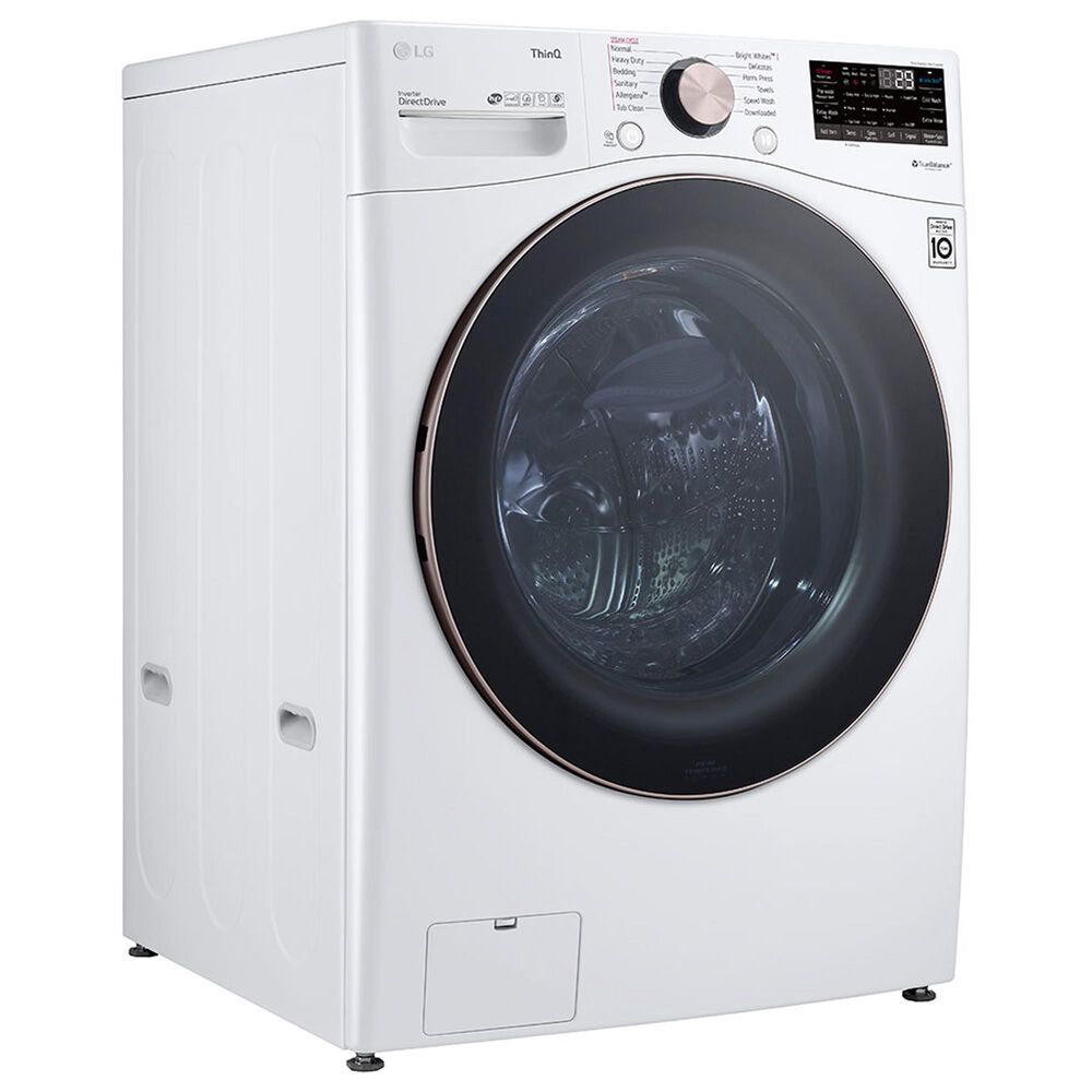 LG 4.5 Cu. Ft. Front Load Washer with TurboWash 360 in White, , large