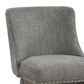 OSP Home Granville Swivel Counter Stool with Charcoal Upholstered in Grey, , large