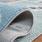 Safavieh Carousel 5"3" x 7"6" Grey and Light Blue Kids Area Rug, , large