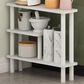 HOMLUX Turn-N-Tube 3-Tier Slim Space Saving Storage Rack in White, , large