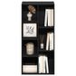 HOMLUX 7-Cube Reversible Open Shelf Storage Bookshelf in Blackwood, , large