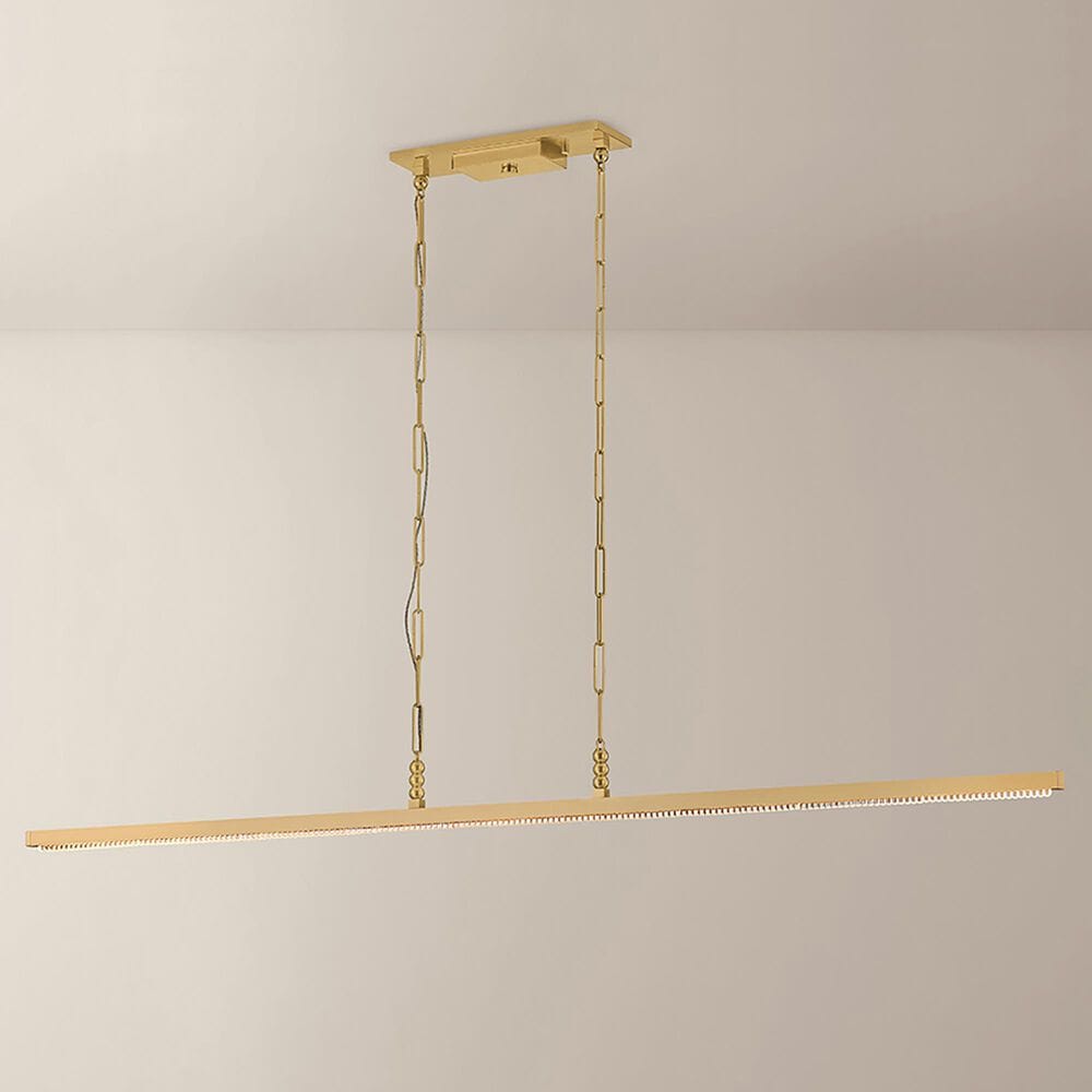 Corbett Lighting Cortina 1-Light Linear in Vintage Brass, , large