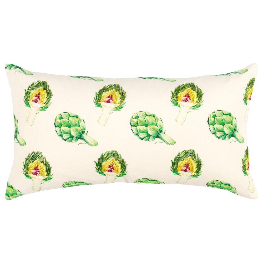 Rizzy Home Transitional Style 14" x 26" Pillow in Multi, , large