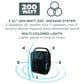 Ion Sport 320 High-Power All-Weather Bluetooth Speaker in Black, , large