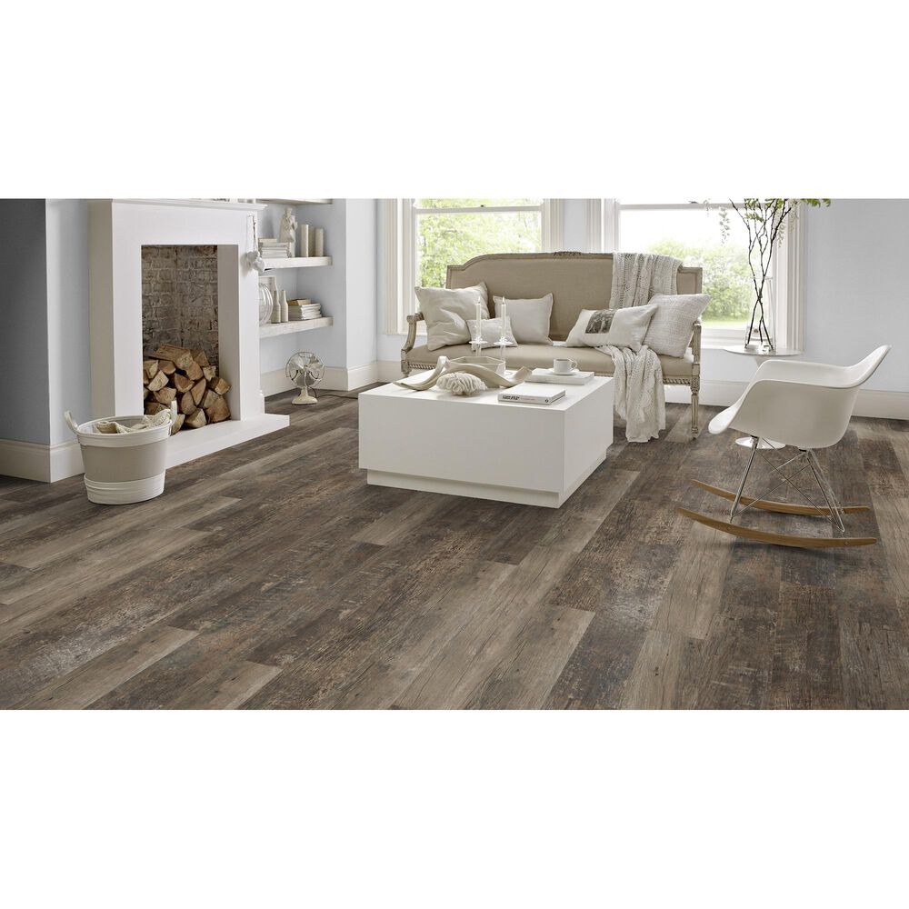 Karndean Van Gogh Rigid Core Reclaimed Redwood 7&quot; x 48&quot; Luxury Vinyl Plank, , large