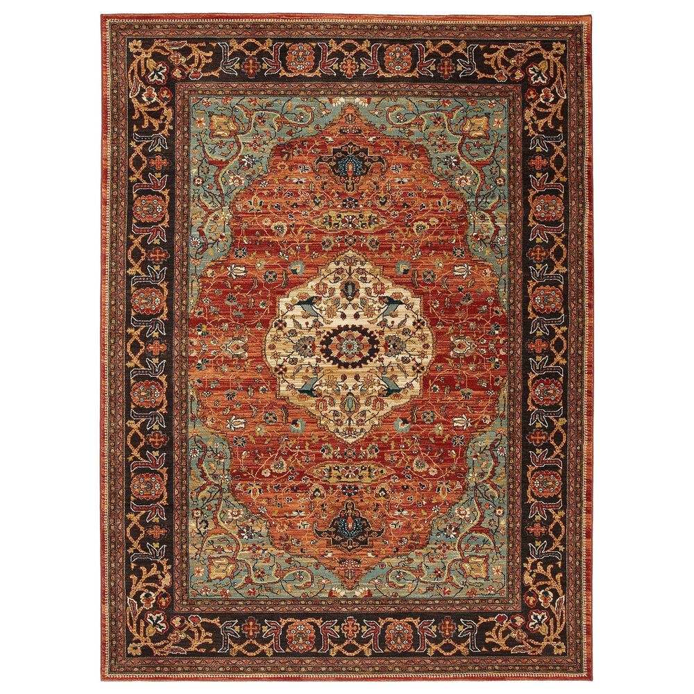 Karastan Spice Market Petra 90661-90097 12" x 15" Multicolor Area Rug, , large