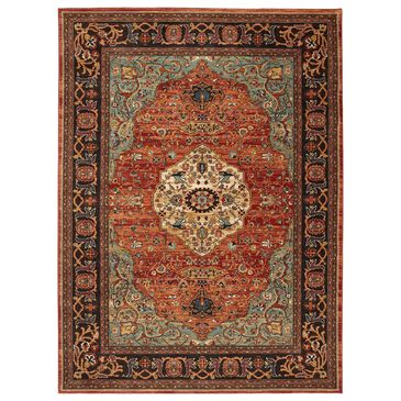 Karastan Spice Market Petra 90661-90097 12" x 15" Multicolor Area Rug, , large