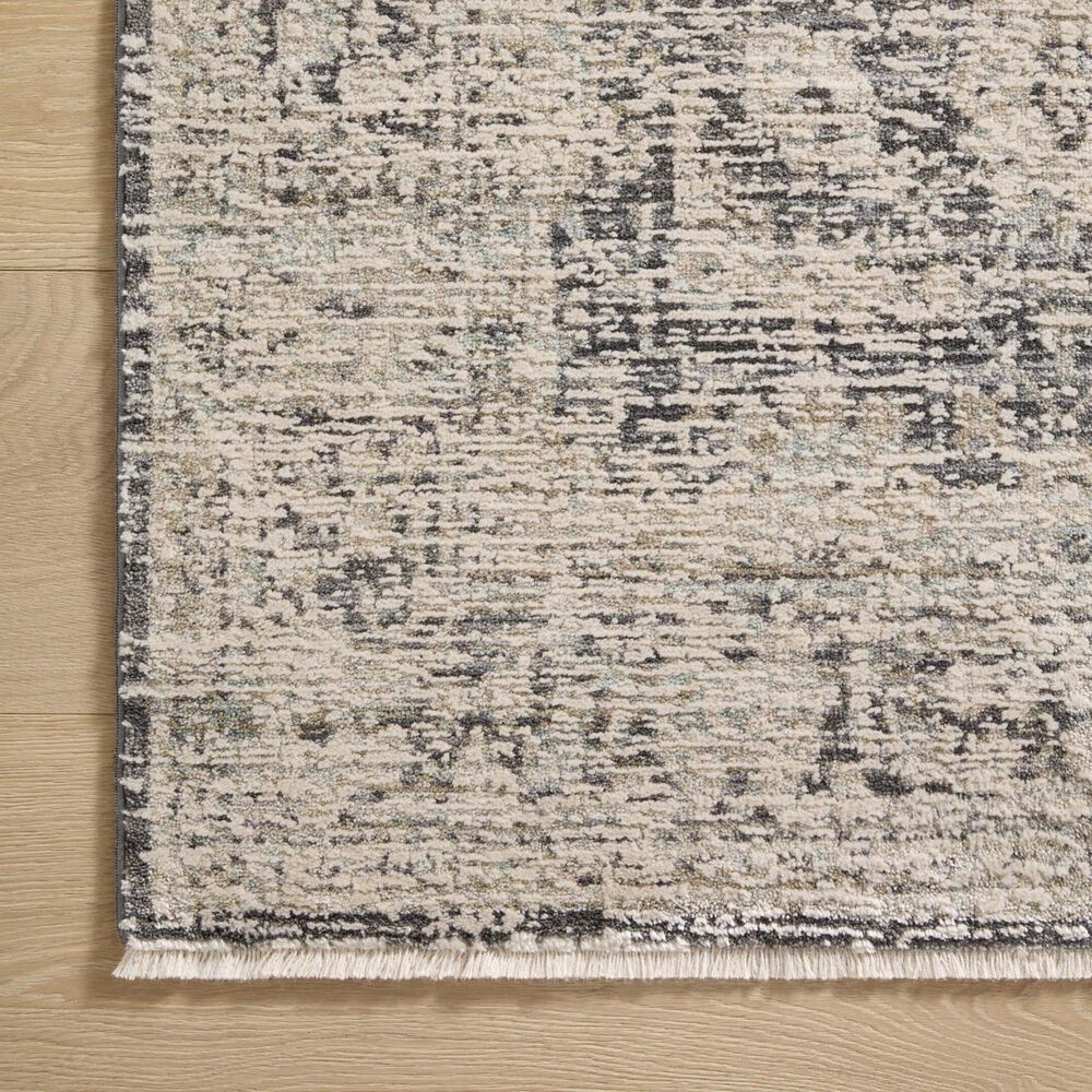 Amber Lewis x Loloi Alie 2&#39;3&quot; x 3&#39;10&quot; Charcoal and Beige Area Rug, , large