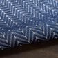 Nourison Horizon HOZ02 Navy 3" x 5" Indoor/Outdoor Area Rug, , large