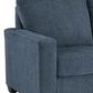 Ashley Rannis Stationary Queen Sofa Sleeper in Navy, , large