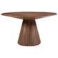 Moe"s Home Collection Otago Round Dining Table in Brown - Table Only, , large