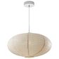 Adesso Alana 1-Light Large Pendant in White, , large