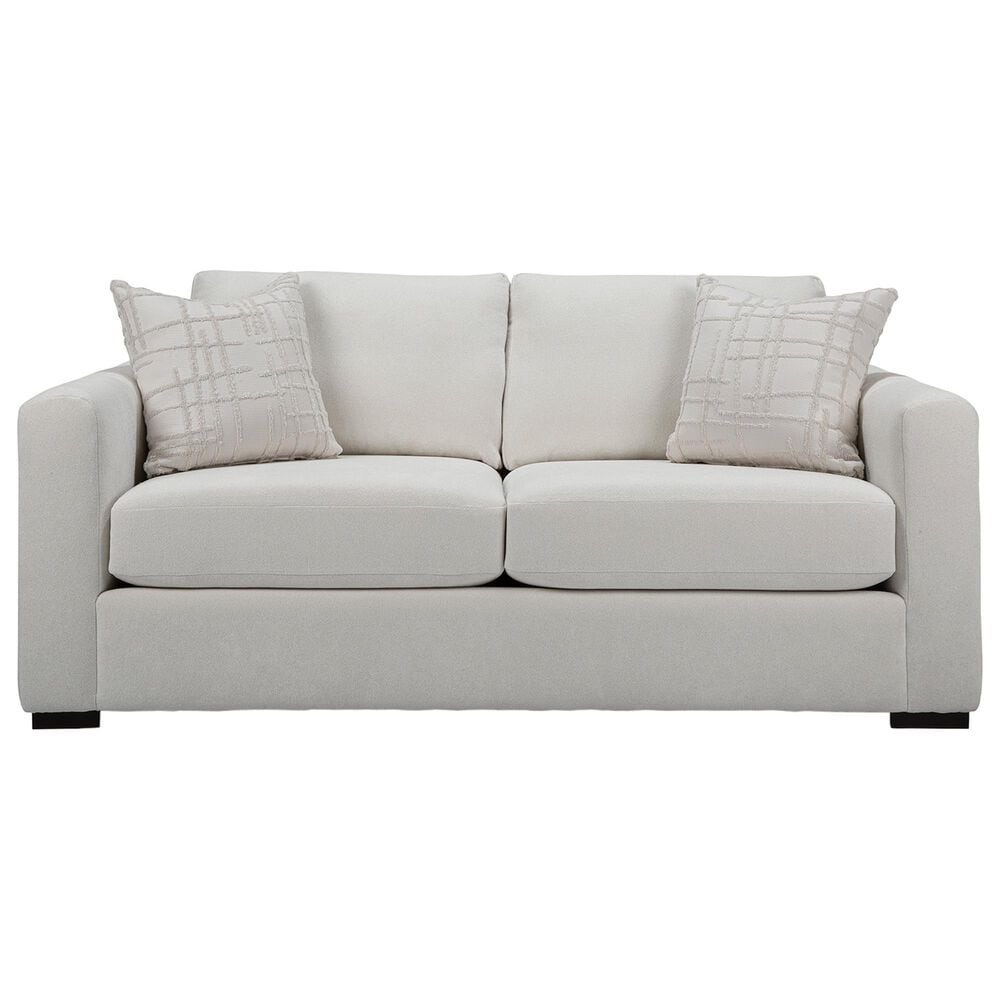 Decor-Rest Furniture Stationary Loveseat in Cloud Ivory, , large