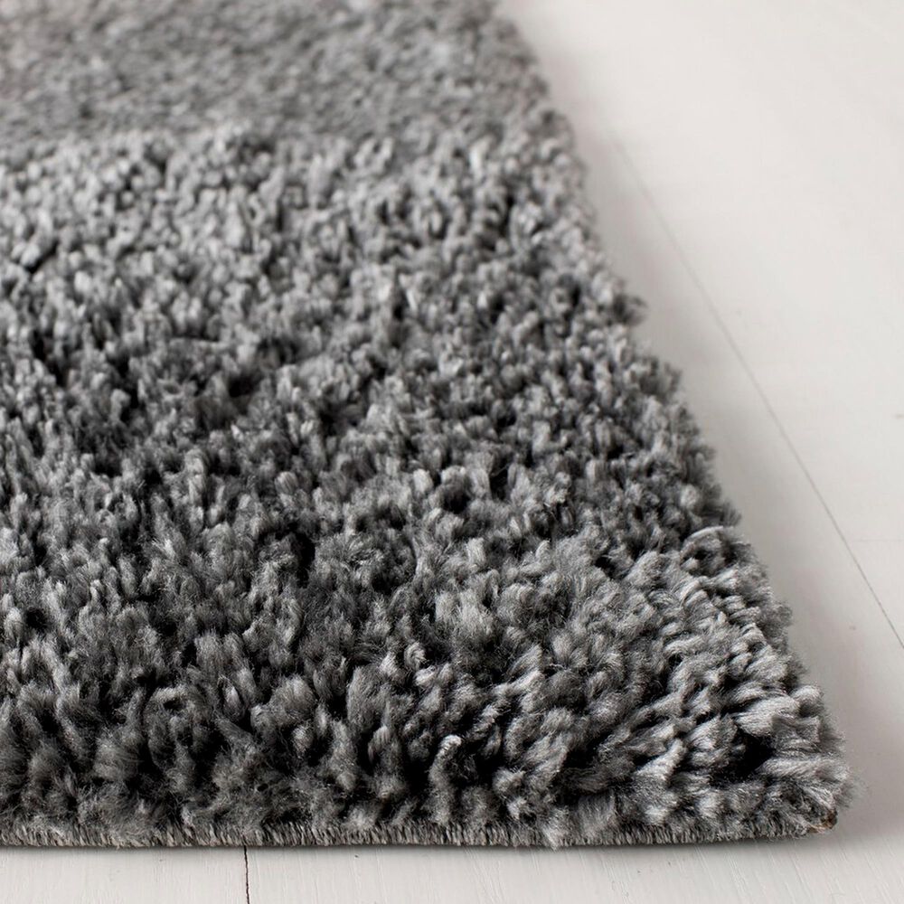 Safavieh August Shag AUG900F 2&#39;3&quot; x 4&#39; Grey Area Rug, , large