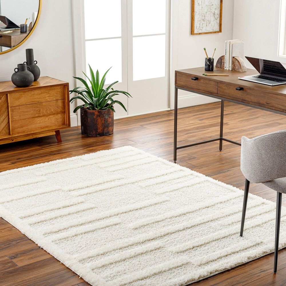 Surya Rodos 7&#39;10&quot; x 10&#39; Beige, Ivory Area Rug, , large