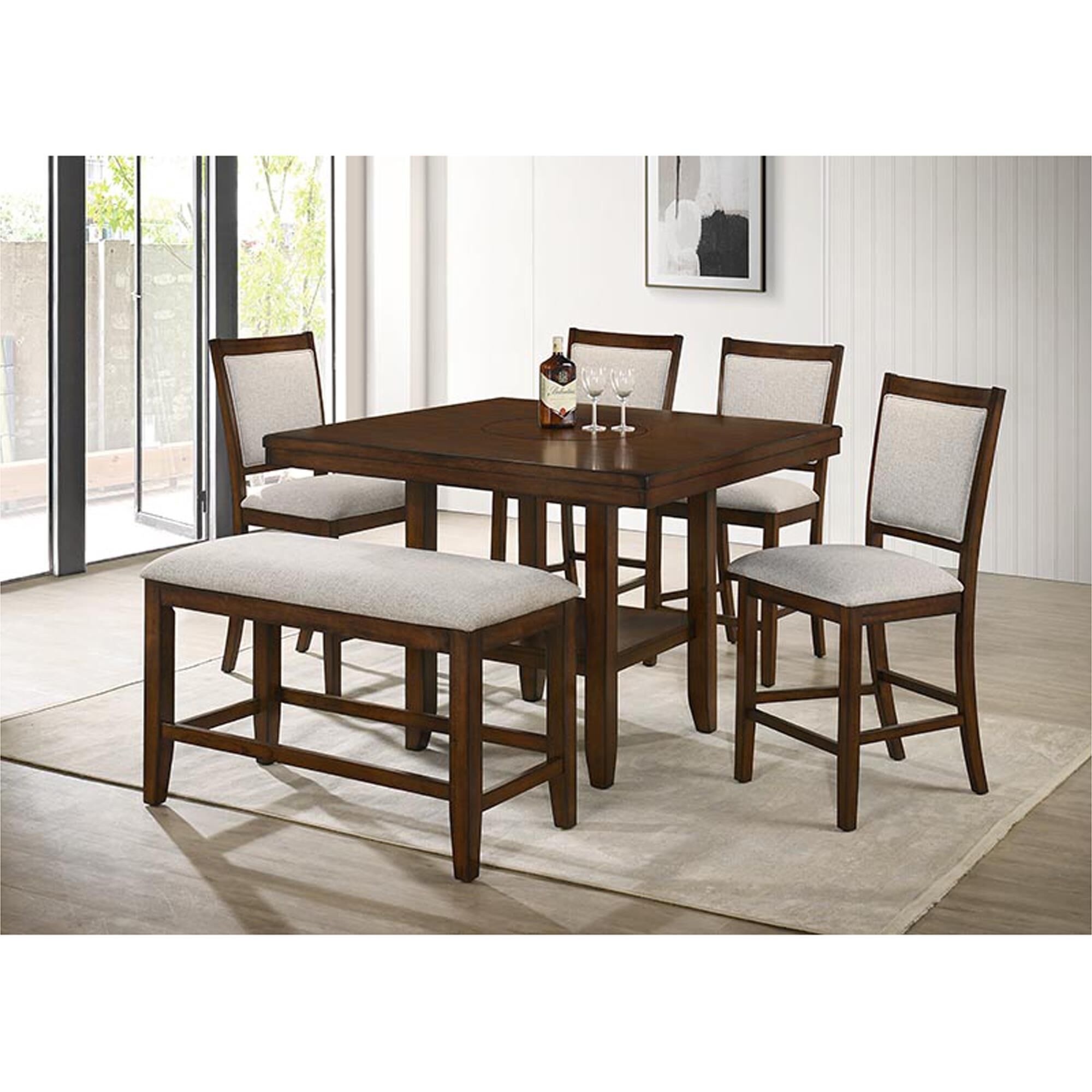 Mayberry Hill Portage Counter Stool in Brown