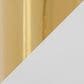Lumisource Rhonda Swivel Counter Stool with White Cushion in Gold (Set of 2), , large