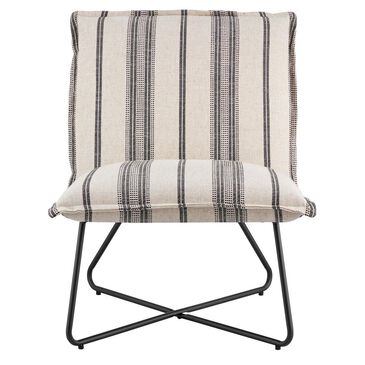 Linden Boulevard Kenny Chair in Multicolor Stripe, , large