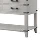 Lexora Home Norwalk 60" Double Bathroom Vanity in White Oak with White Cultured Marble Top  and Rectangle Sink, , large