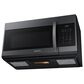 Samsung 1.7 Cu. Ft. Over-the-Range Microwave in Black Stainless Steel, , large