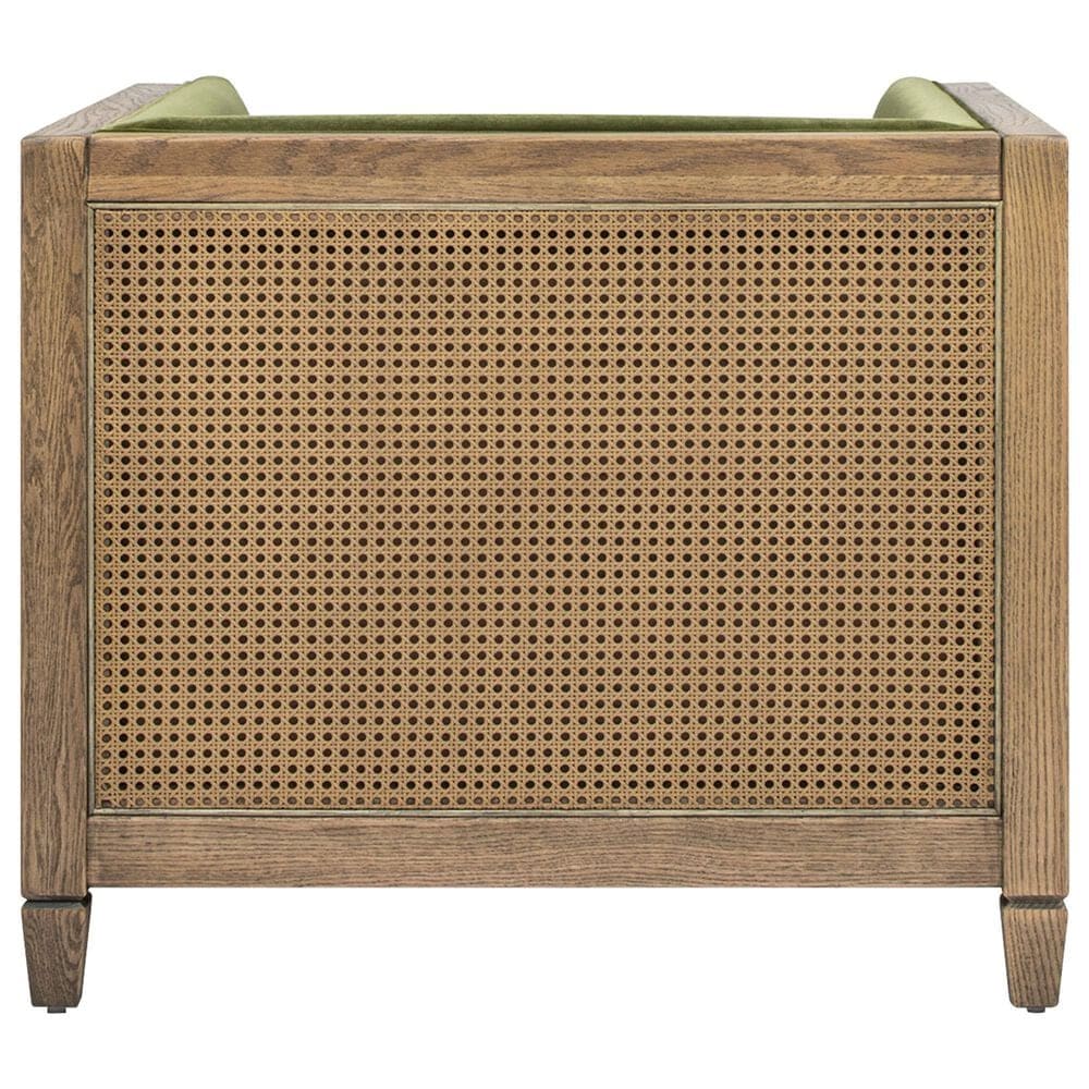 Jennifer Taylor Home Georgia Accent Arm Chair with Olive Green, , large